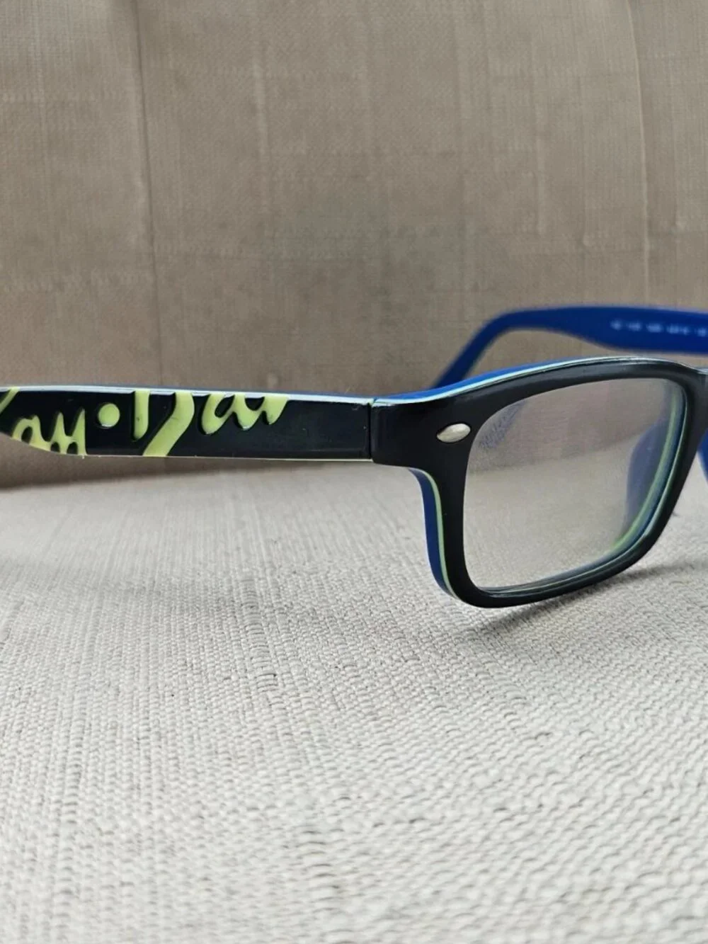 Ray-ban Youth Kids Eyeglasses Frame Eyewear Blue Tone Glasses RB1535 3600